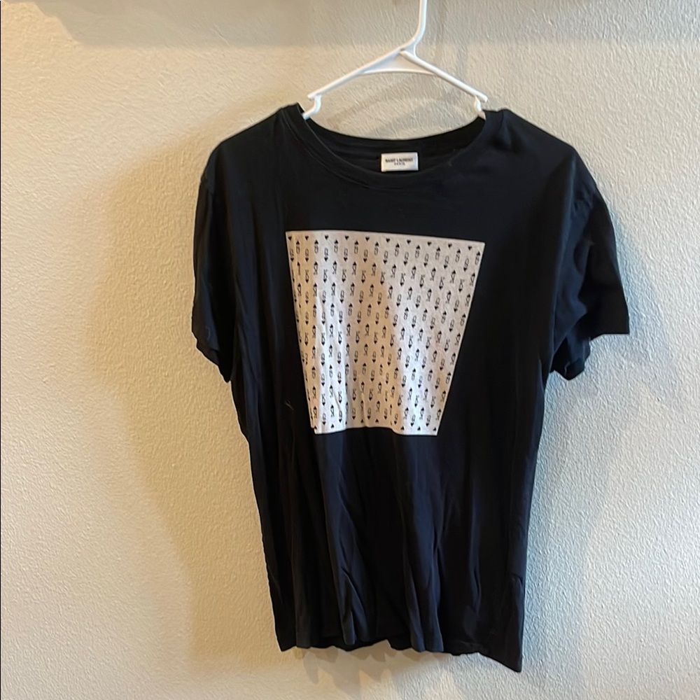 Saint Laurent Black Top with White Tag